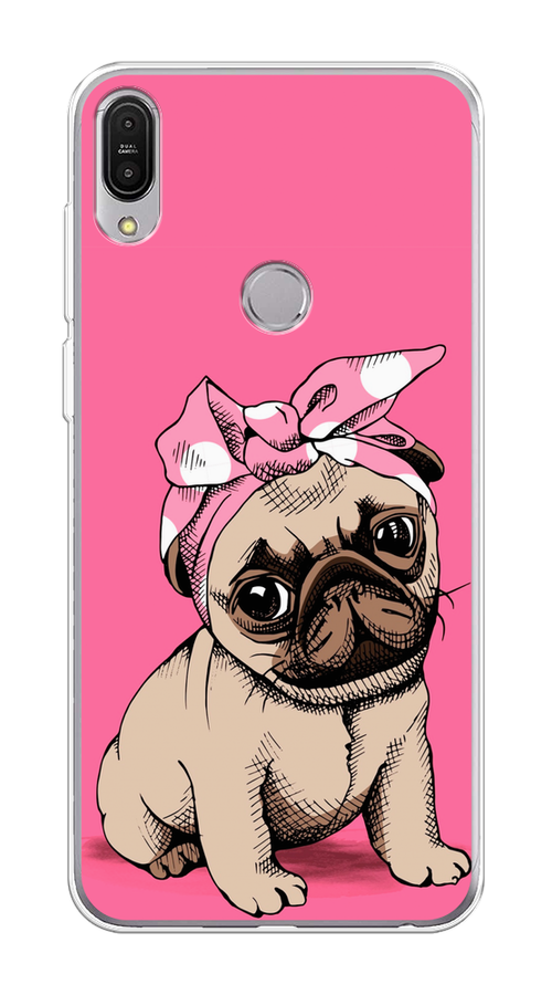 

Чехол Awog на Asus ZenFone Max Pro ZB602KL "Dog Pin-Up", Розовый;бежевый, 43550-2