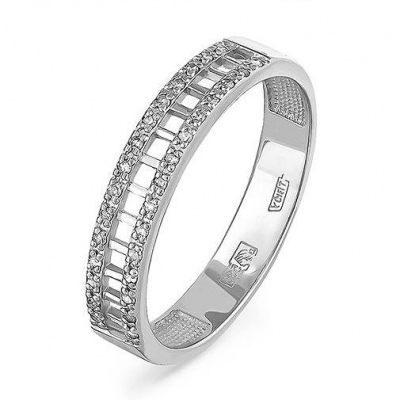 

Кольцо из белого золота с бриллиантом р. 17 Kabarovsky 1-1456-1000, 1-1456-1000