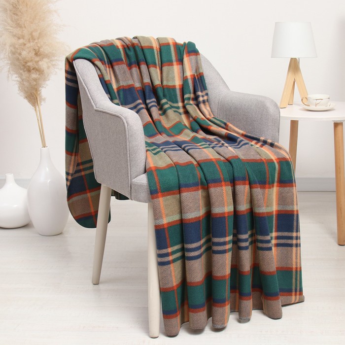 

Плед Хвоя 150х200см, флис 150г/м, пэ100%