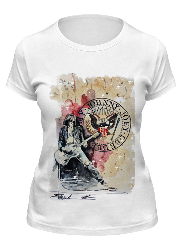 

Футболка женская Printio Ramones белая M, Белый, Ramones