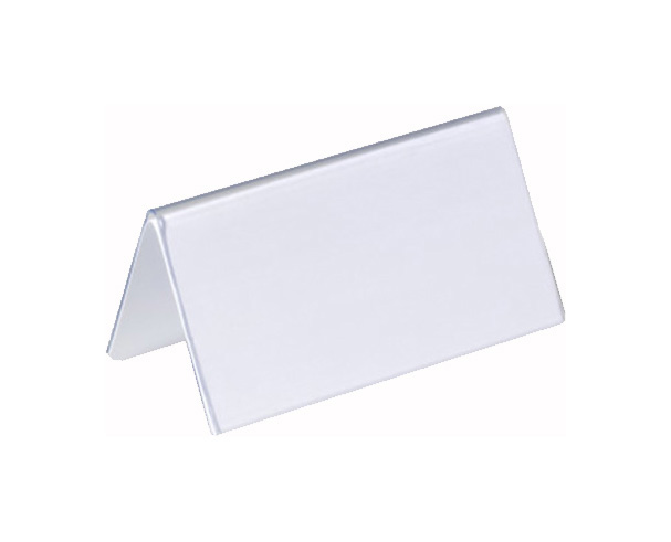 

Табличка настольная Durable, 52/104 x 100 мм, ПВХ Прозрачный
