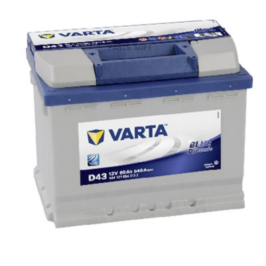 

Аккумуляторная батарея Blue Dynamic [12V 60Ah 540A B13]