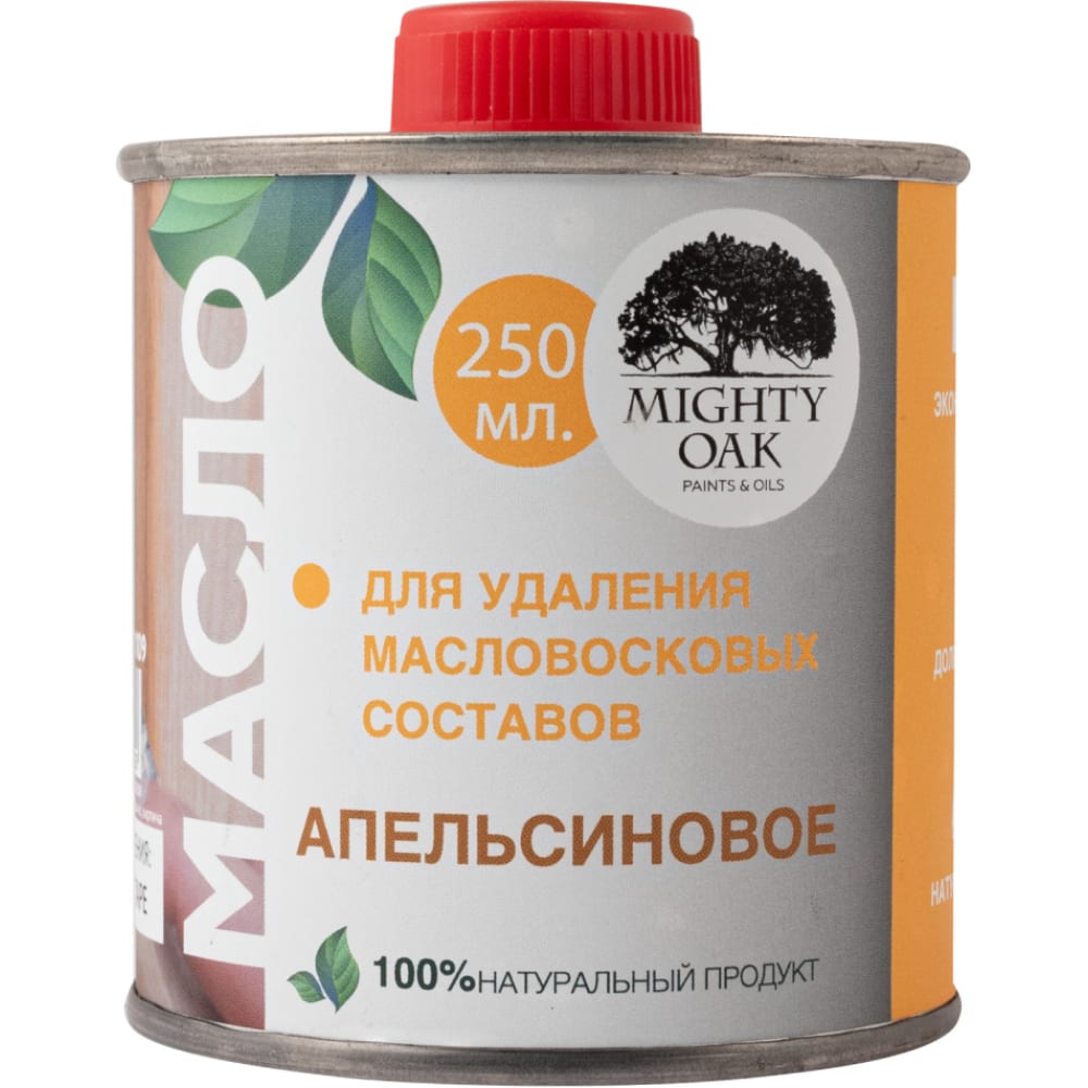 

Апельсиновое масло для удаления масловосковых составов Mighty Oak 250 мл MO109