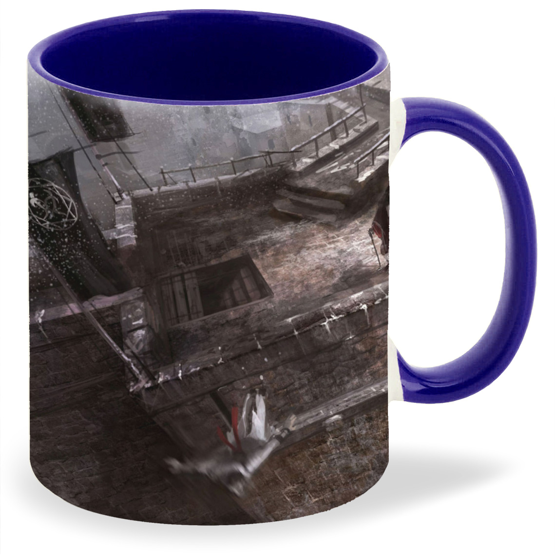 

Кружка CoolPodarok Scenes Люди прыгают с башни, Scenes Люди прыгают с башни