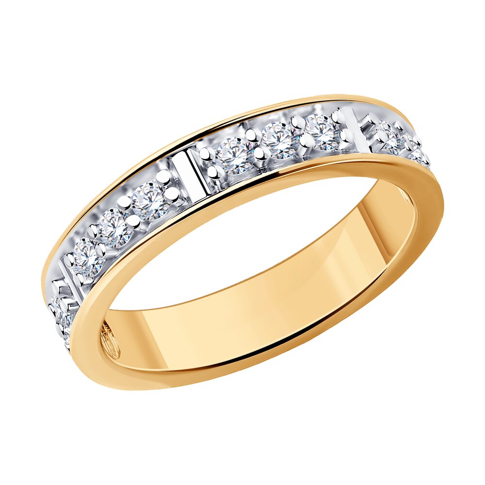 

Кольцо из серебра р. 16,5 Diamant 93-110-01544-1, фианит, 93-110-01544-1