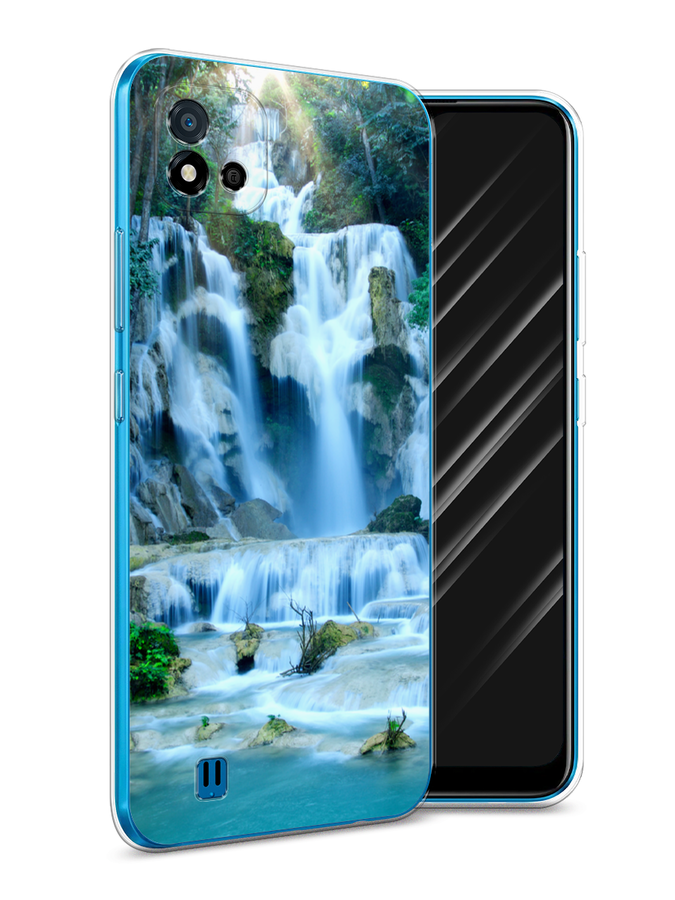 

Чехол Awog на Realme C11 (2021) "Водопад 8", Разноцветный, 257550-4