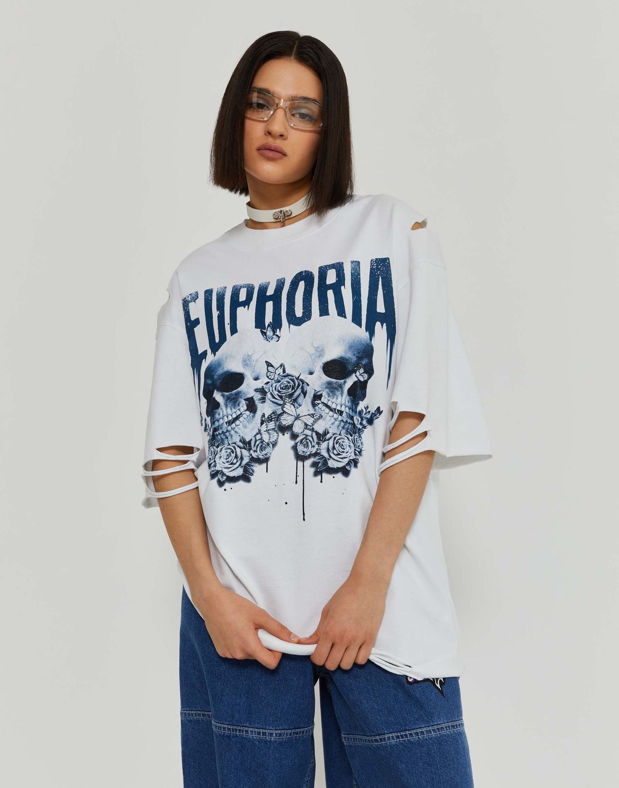 

Футболка детская Gloria Jeans GKT024243, белый, 152, GKT024243
