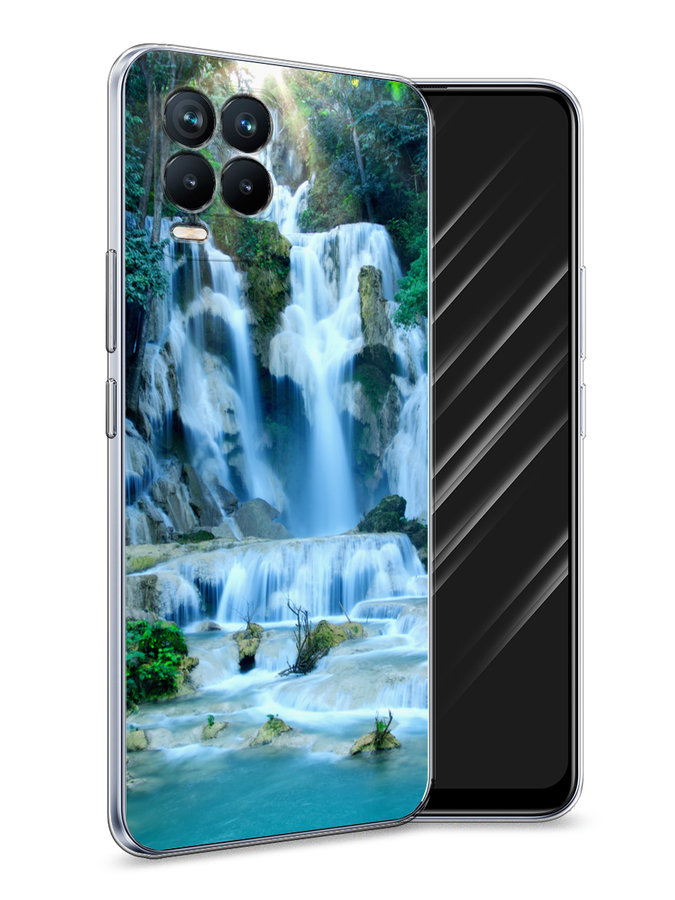 

Чехол Awog на Realme 8/8 Pro "Водопад 8", Разноцветный, 255450-4