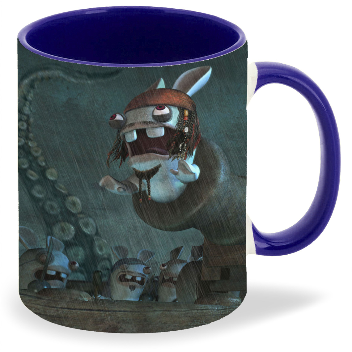 

Кружка CoolPodarok Rayman Raving Rabbids Кролики Пираты, Rayman Raving Rabbids Кролики Пираты