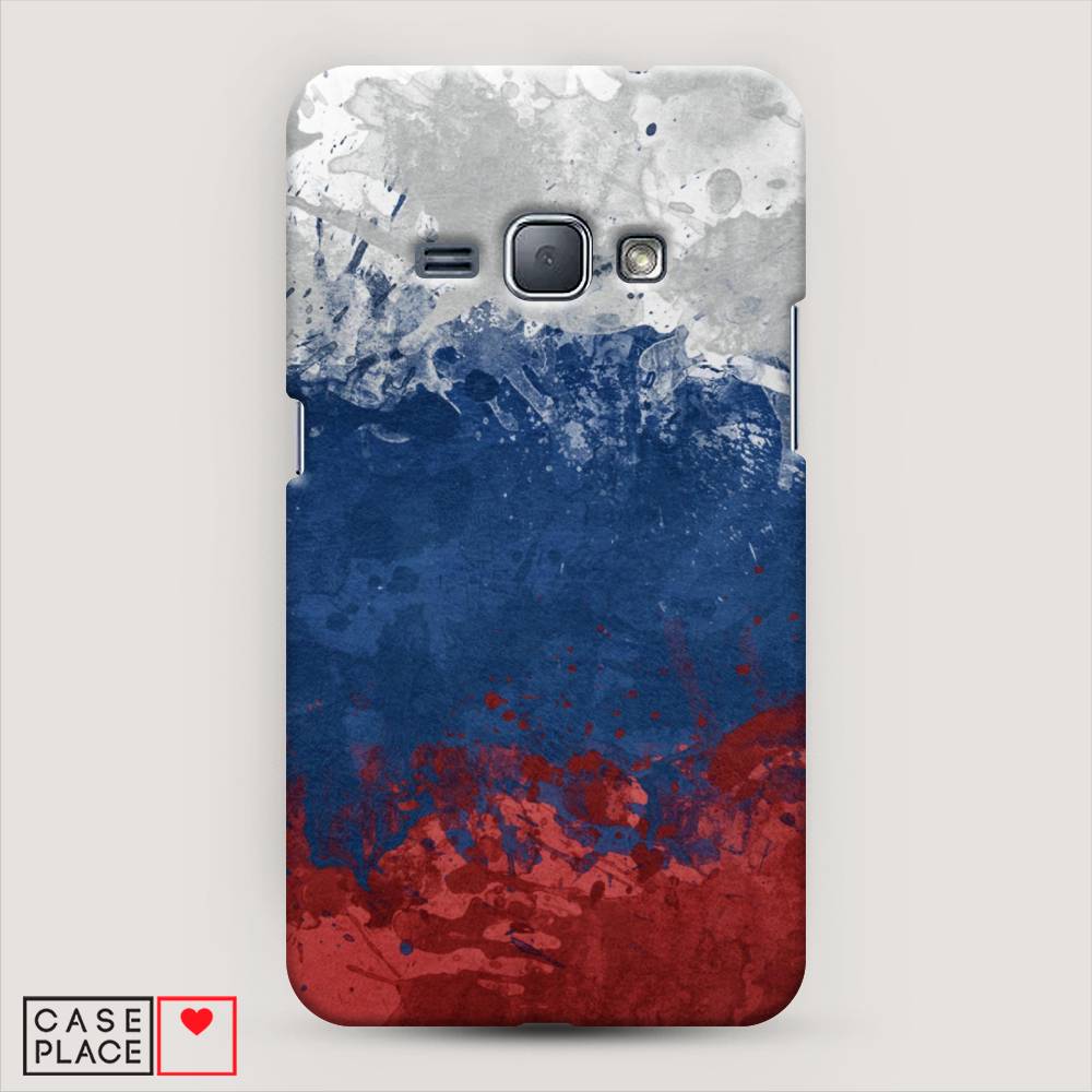 

Чехол Awog "Флаг России неровный" для Samsung Galaxy J1 2016