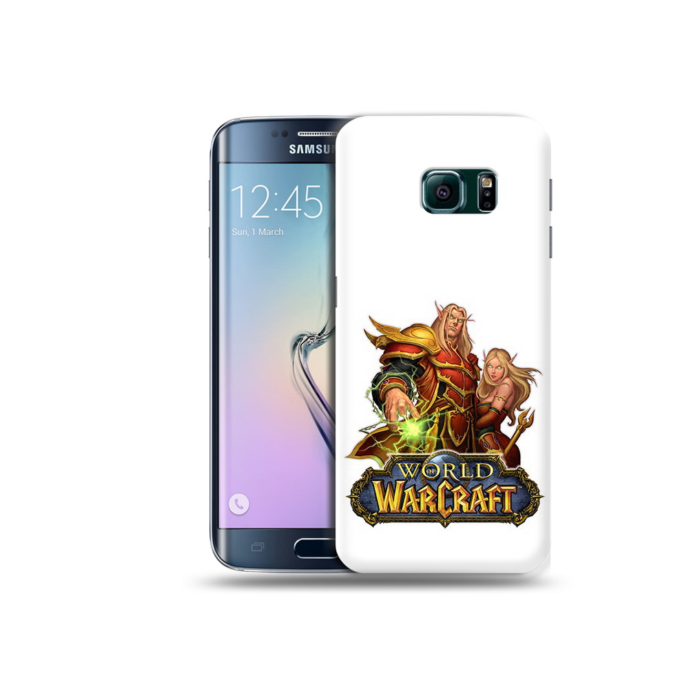 

Чехол MyPads Tocco для Samsung Galaxy S6 Edge варкрафт2, Прозрачный, Tocco