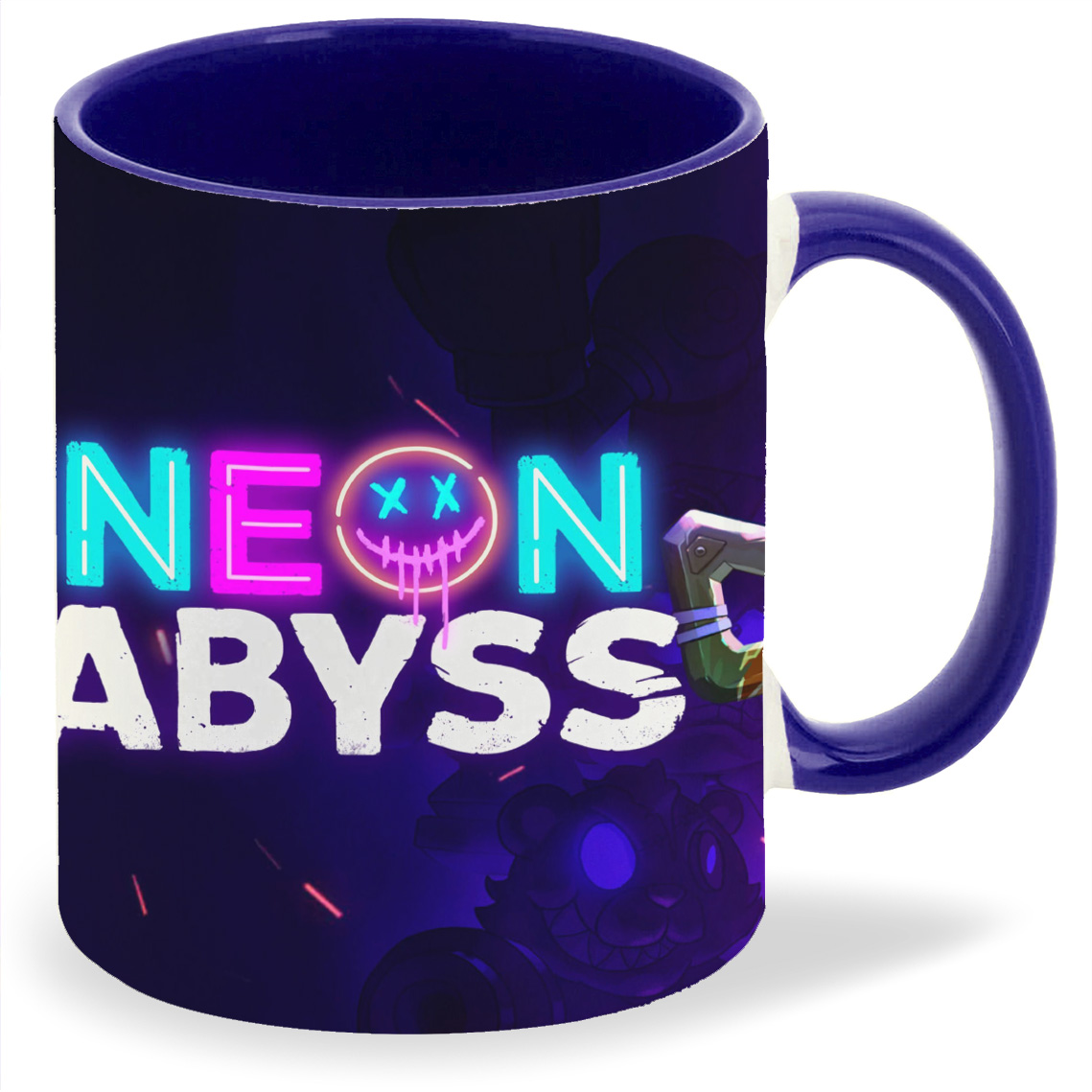 

Кружка CoolPodarok Neon abyss Неон Абис, Neon abyss Неон Абис