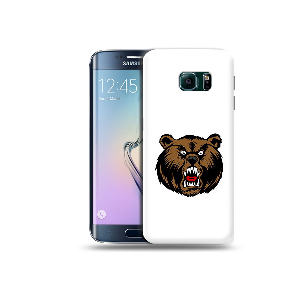

Чехол MyPads Tocco для Samsung Galaxy S6 Edge бурый, Прозрачный, Tocco
