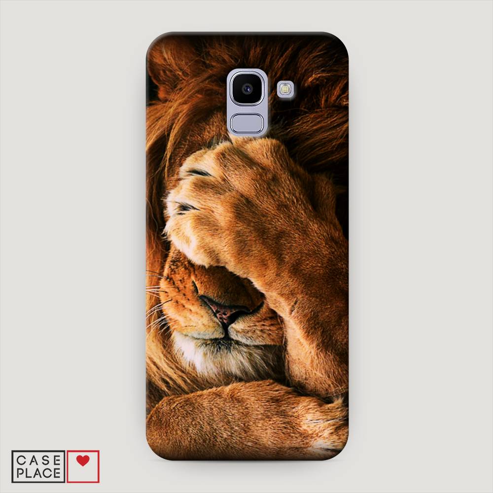 

Чехол Awog "Львиный стыд" для Samsung Galaxy J6 2018, 26120-1
