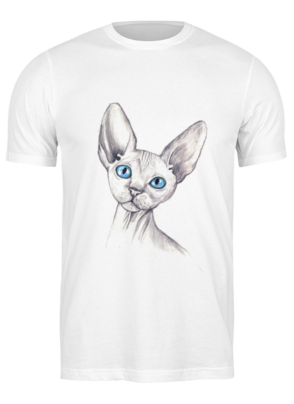 

Футболка мужская Printio Cats белая M, Белый, Cats