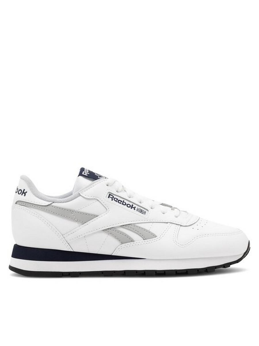 

Кроссовки мужские Reebok Classic Leather 100074356 белые 44 EU, Белый, Classic Leather 100074356