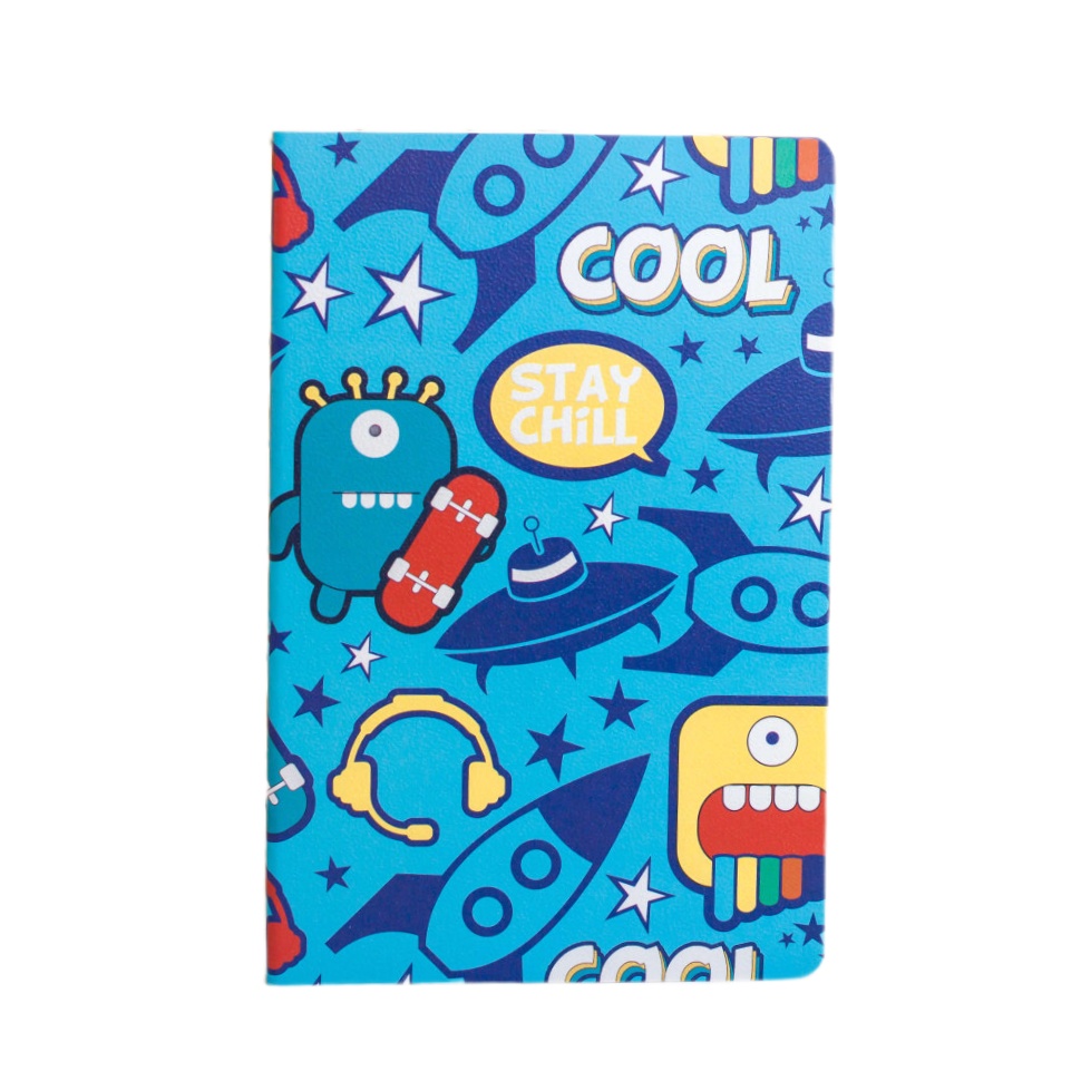 

Тетрадь Aliens cool blue 13.5х20.5 A5, Aliens coo