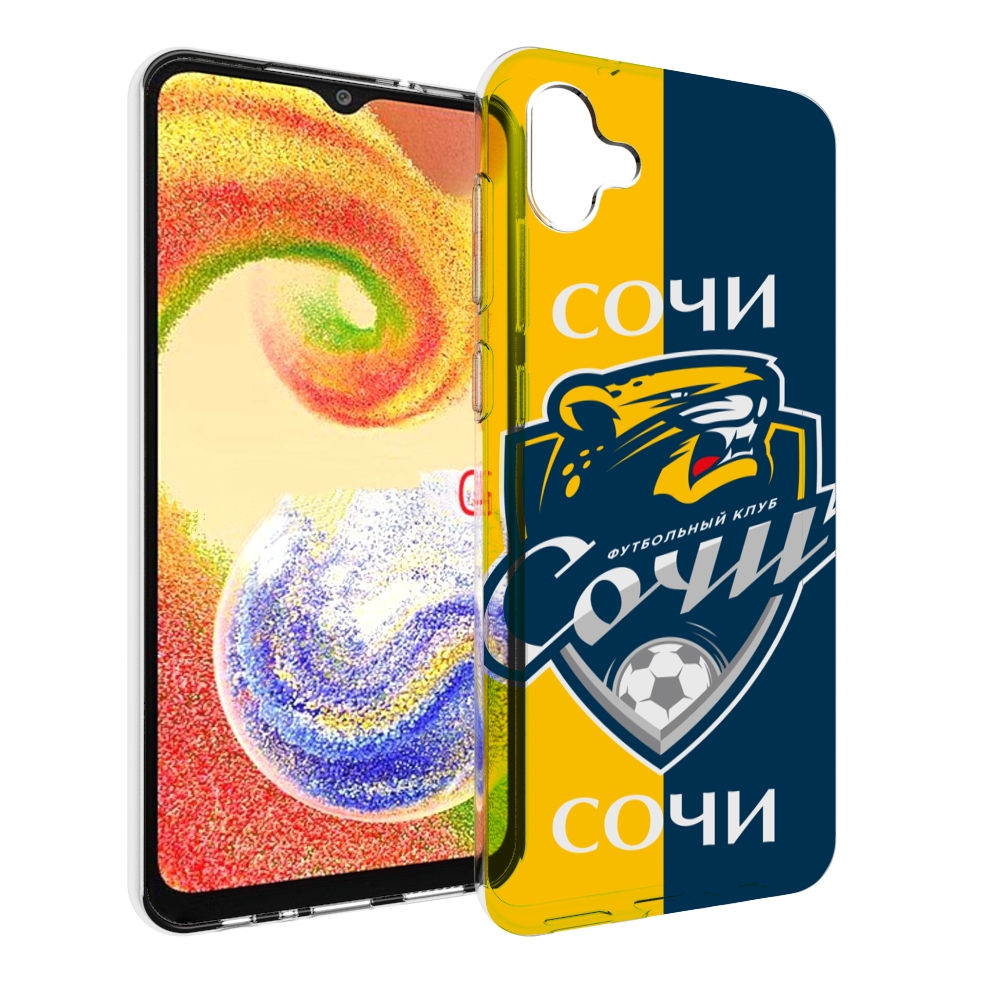 

Чехол MyPads фк сочи для Samsung Galaxy A04, Прозрачный, Tocco