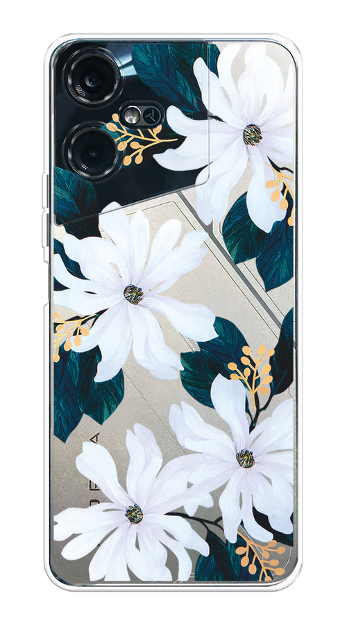 

Чехол на Tecno Pova Neo 3 "Delilah Flower", Зеленый;белый, 304450-1