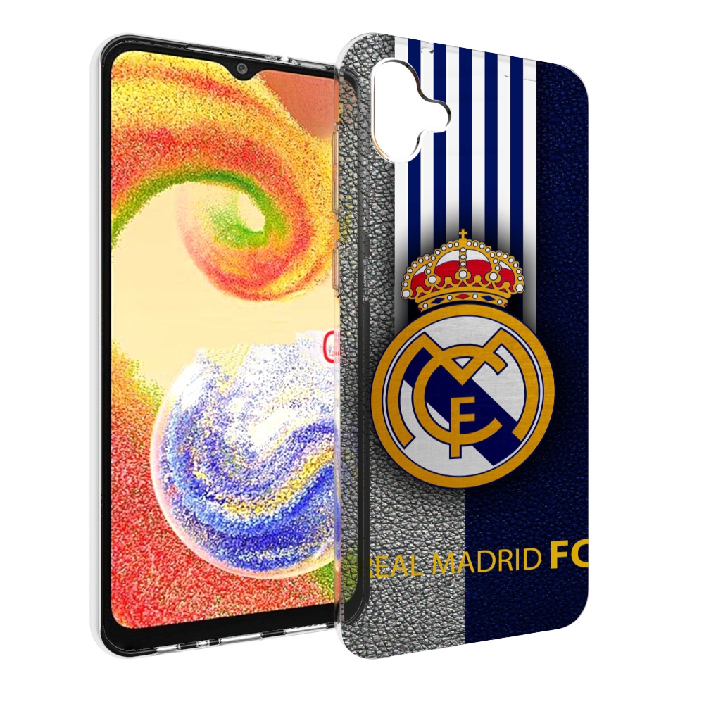 Чехол MyPads фк реал мадрид мужской для Samsung Galaxy A04