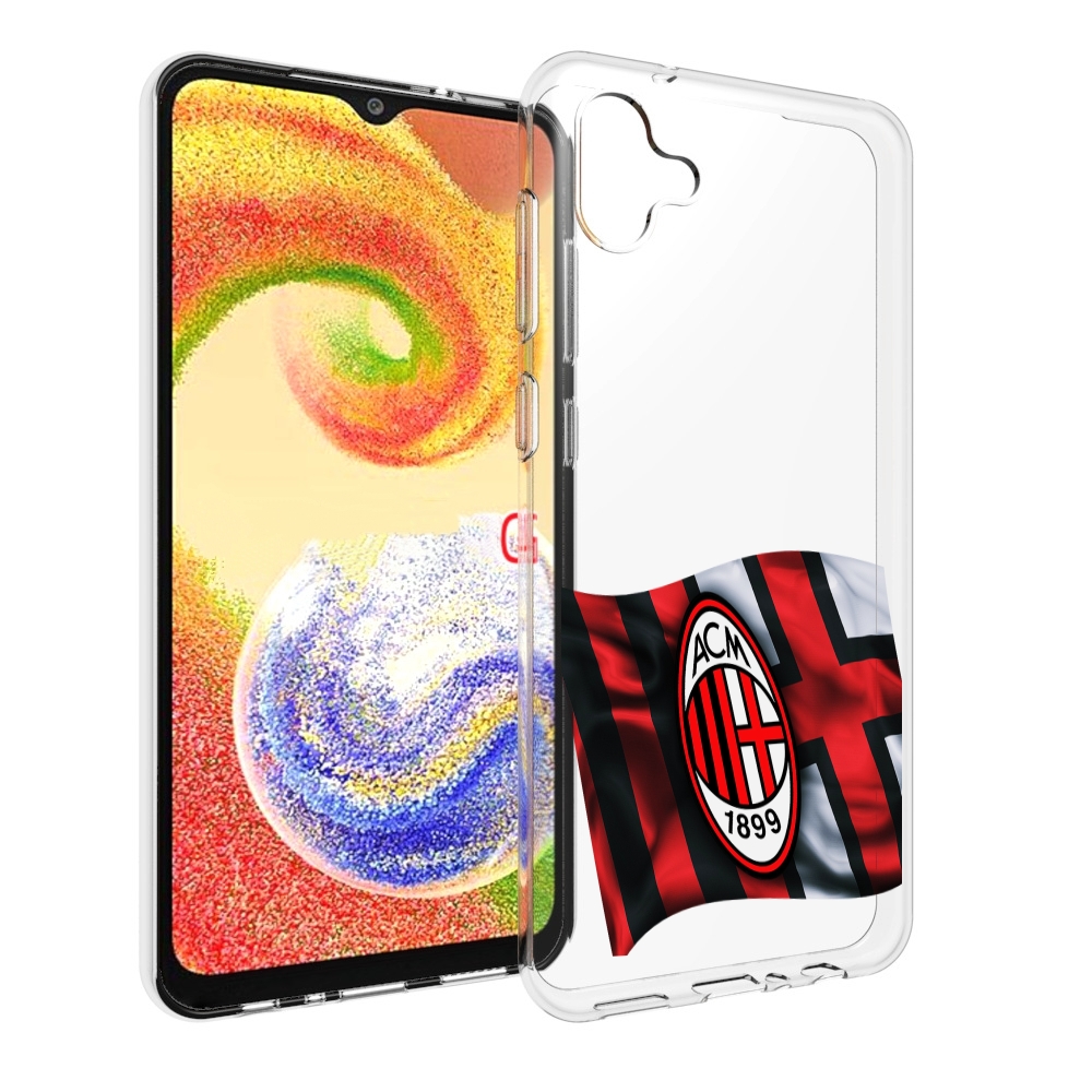 

Чехол MyPads фк милан мужской для Samsung Galaxy A04, Прозрачный, Tocco