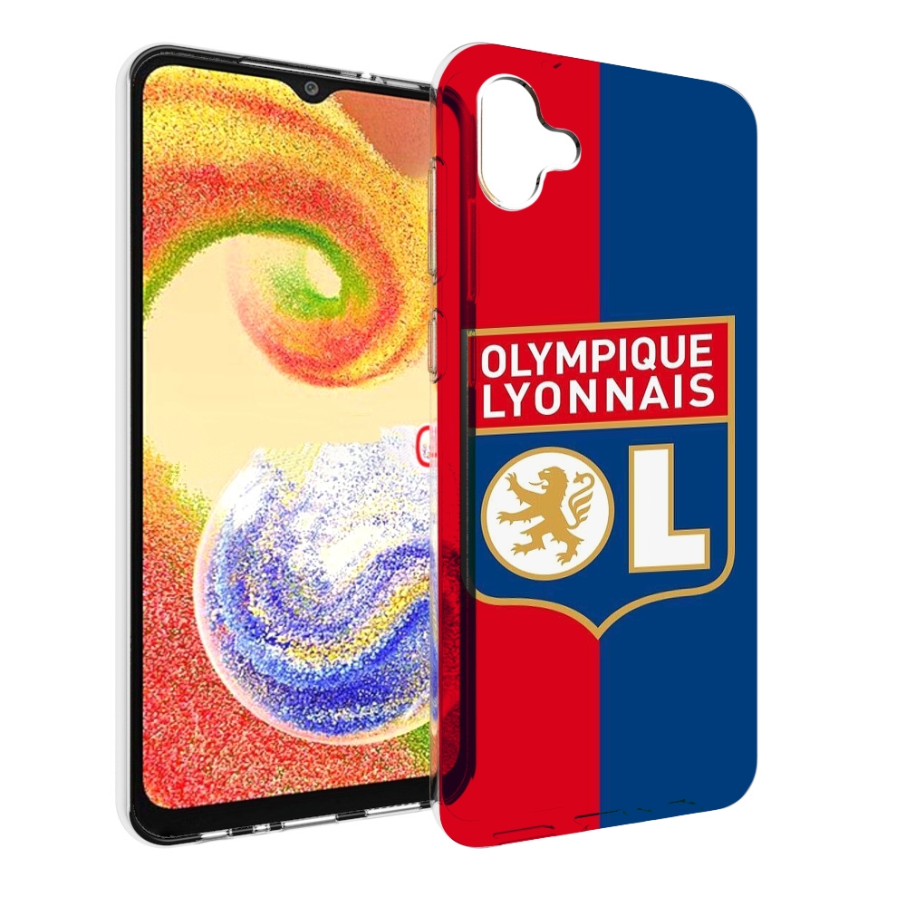 

Чехол MyPads фк лион эмблема для Samsung Galaxy A04, Прозрачный, Tocco