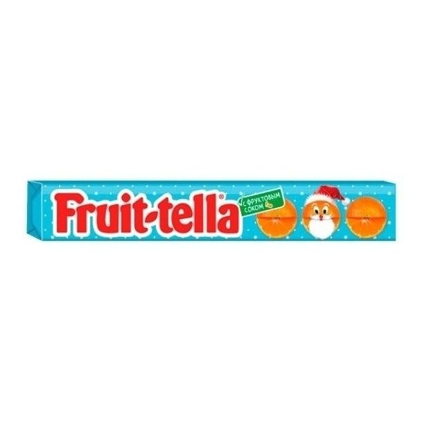 Конфеты жевательные Fruittella мандарин 41 г