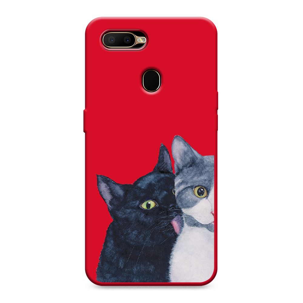 

Чехол Awog на Oppo A5s "Кошачья любовь", Разноцветный, 252353-1