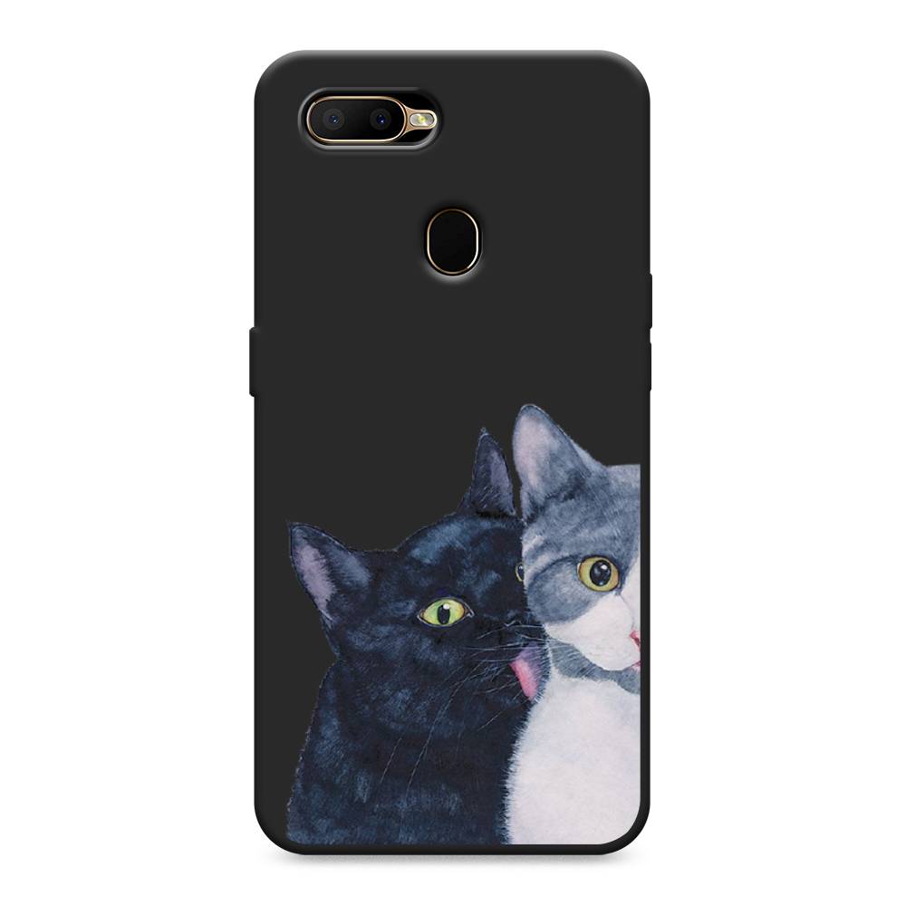 

Чехол Awog на Oppo A5s "Кошачья любовь", Разноцветный, 252352-1