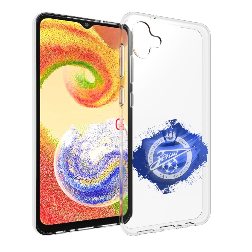 

Чехол MyPads фк зенит 1 мужской для Samsung Galaxy A04, Прозрачный, Tocco