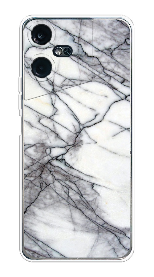 

Чехол на Tecno Pova Neo 3 "Минералы 11", Серый;черный, 304450-1