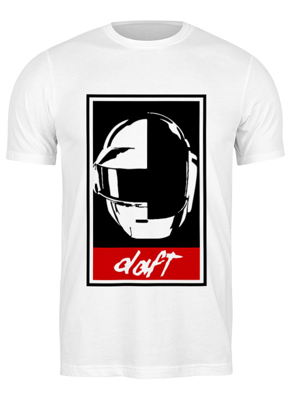 

Футболка женская Printio Daft punk белая M, Белый, Daft punk