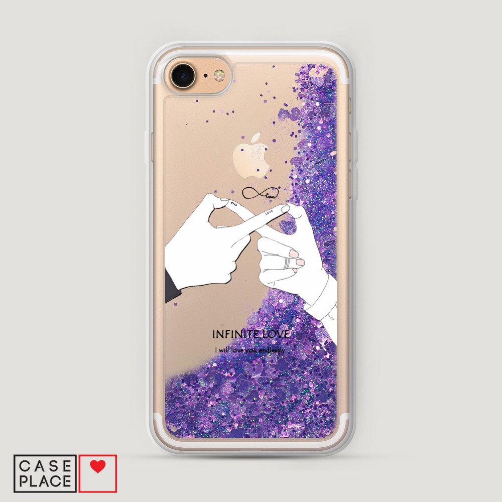 

Чехол Awog на Apple iPhone 8 / Айфон 8 "Любовь навсегда", Разноцветный, 10892-1