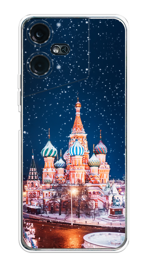

Чехол на Tecno Pova Neo 3 "Москва 1", Коричневый;синий;белый, 304450-1