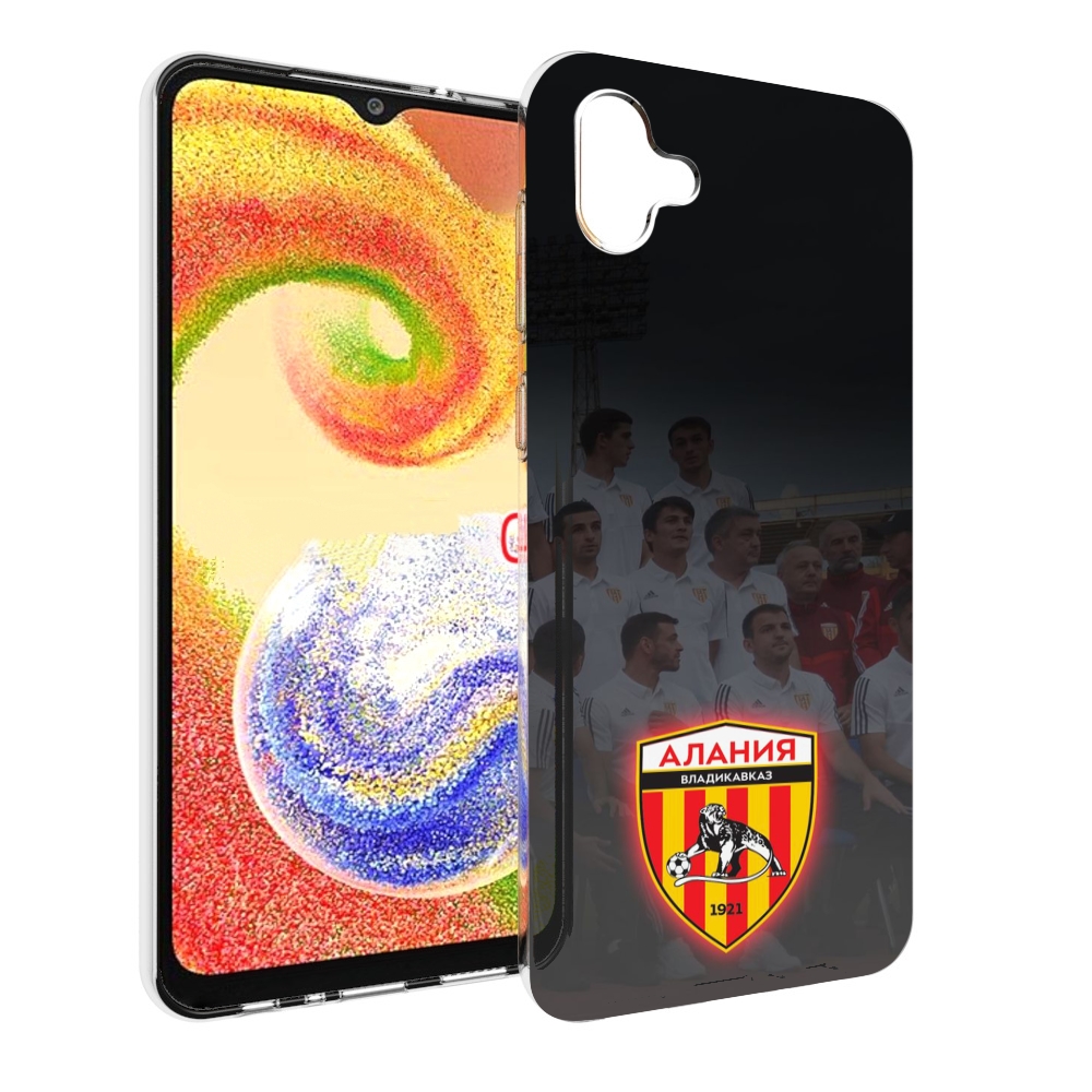 

Чехол MyPads фк алания владикавказ мужской для Samsung Galaxy A04, Прозрачный, Tocco
