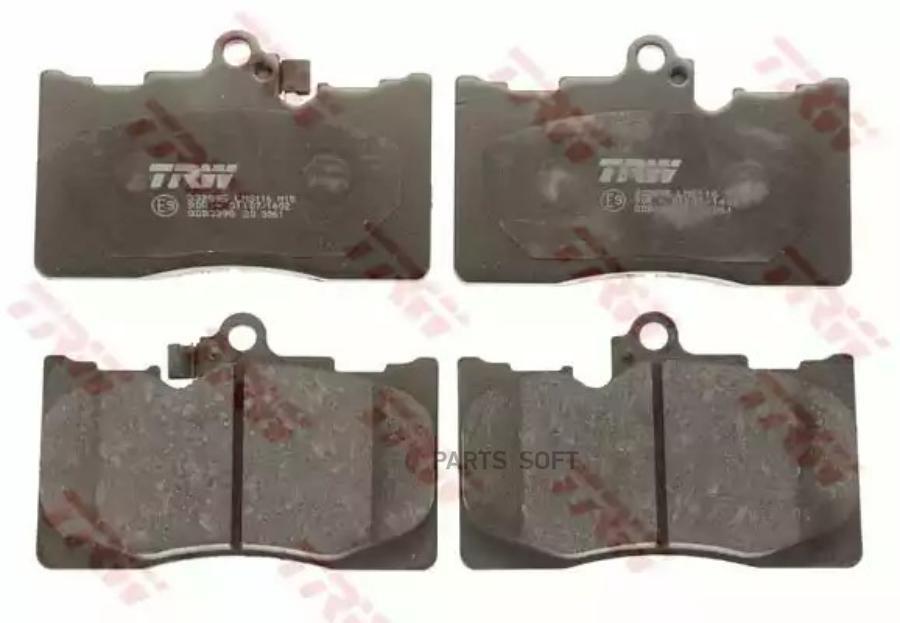 

Колодки Тормозные Lexus Gs (05-) Передние (4Шт.) Trw Gdb3398