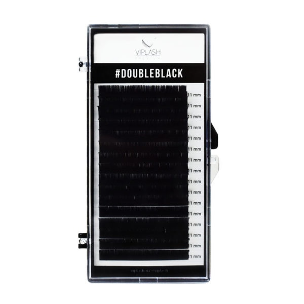 

Ресницы Viplash Doubleblack 16 линий L 0.12 7-13, Черный