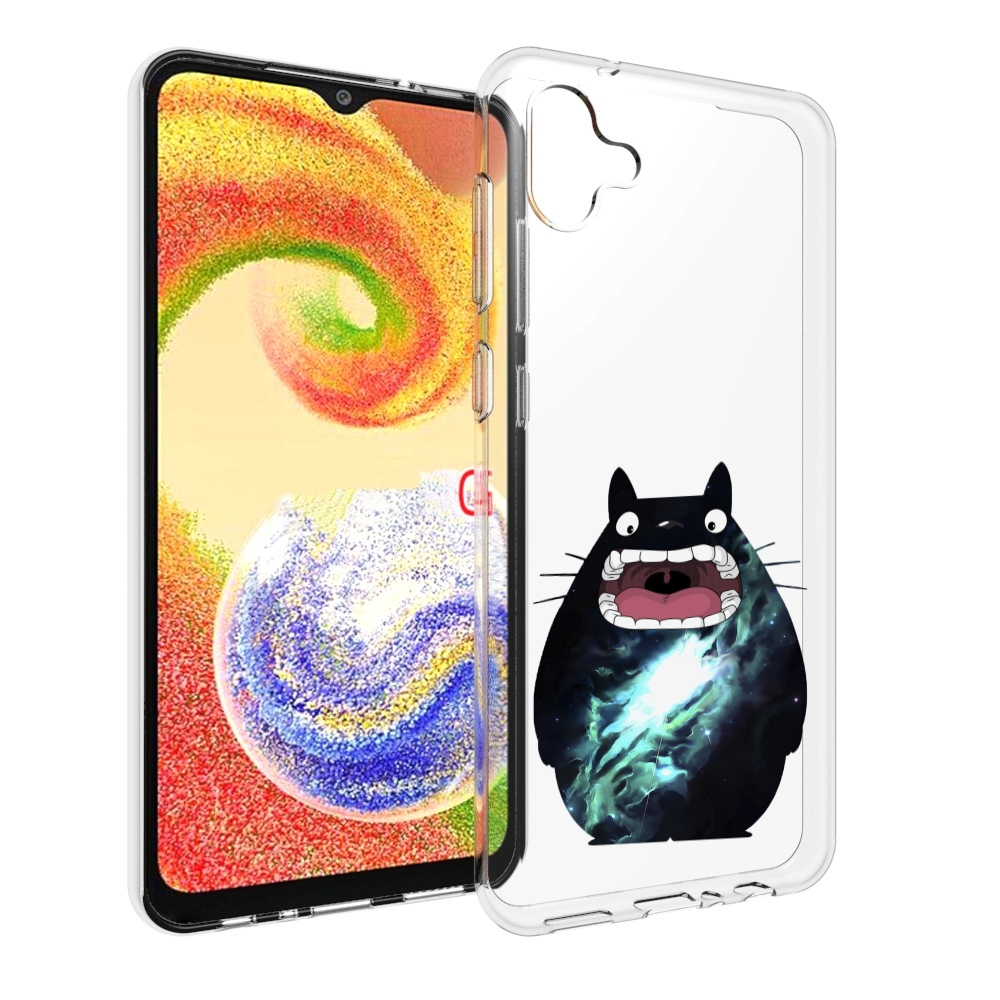 

Чехол MyPads тоторо для Samsung Galaxy A04, Прозрачный, Tocco