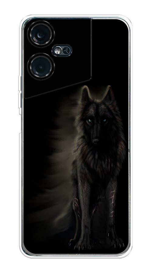 

Чехол на Tecno Pova Neo 3 "Туманный волк", Черный, 304450-1