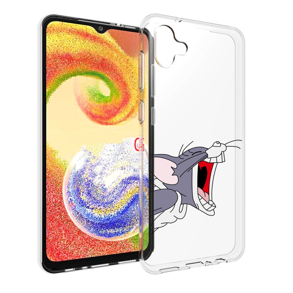 

Чехол MyPads том-голодный для Samsung Galaxy A04, Прозрачный, Tocco