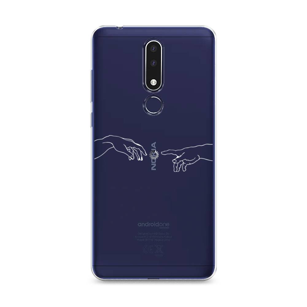 

Чехол Awog на Nokia 3.1 Plus / Нокиа 3.1 Plus "Загрузка творения", Белый;серый;прозрачный, 122850-10