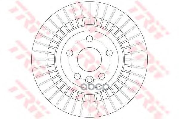 

Диск Тормозной Volvo Xc60 (08-) Задний (1Шт.) Trw Df6308