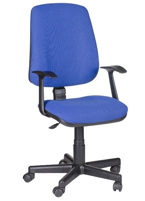 Кресло компьютерное Мебельторг OLSS Юпитер blue В-10