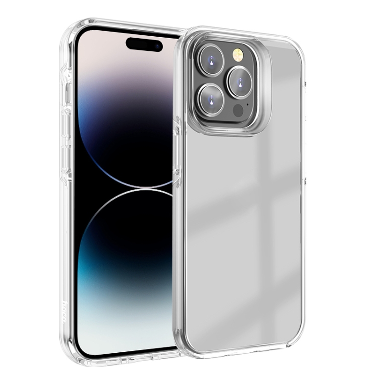 фото Чехол-накладка hoco crystal diamond для iphone 14 pro, прозрачная