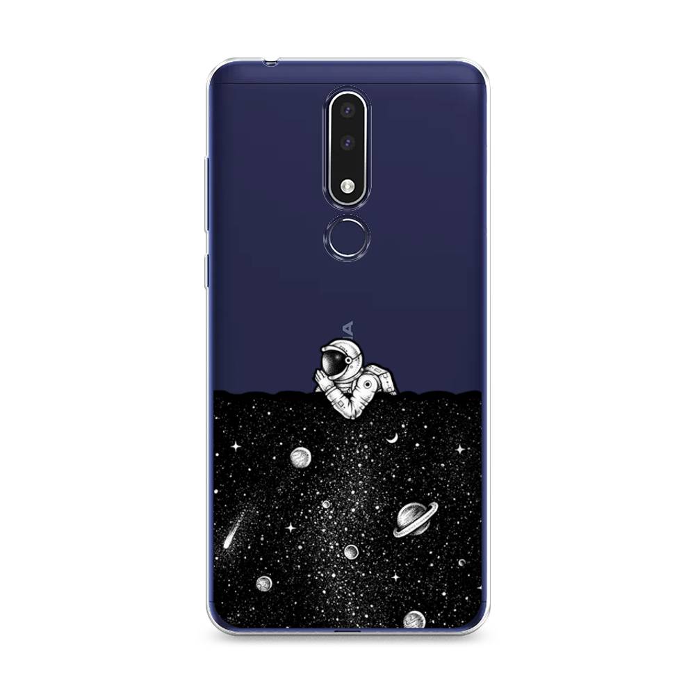 

Чехол Awog на Nokia 3.1 Plus / Нокиа 3.1 Plus "Космический сон", Серый, 122850-4