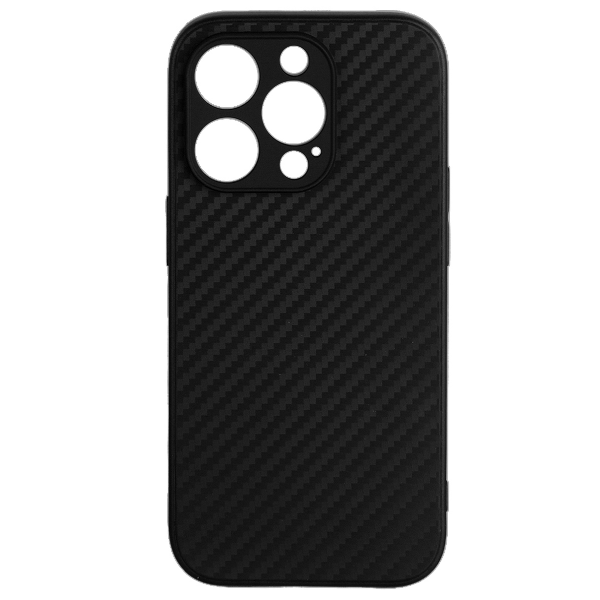 

Чехол для iPhone 14 Pro Карбон TPU, черный