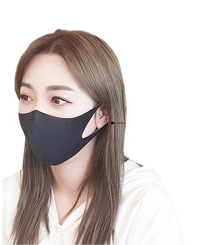 

Многоразовая маска унисекс SEHAN ASKIN MASK черная, ASKIN MASK