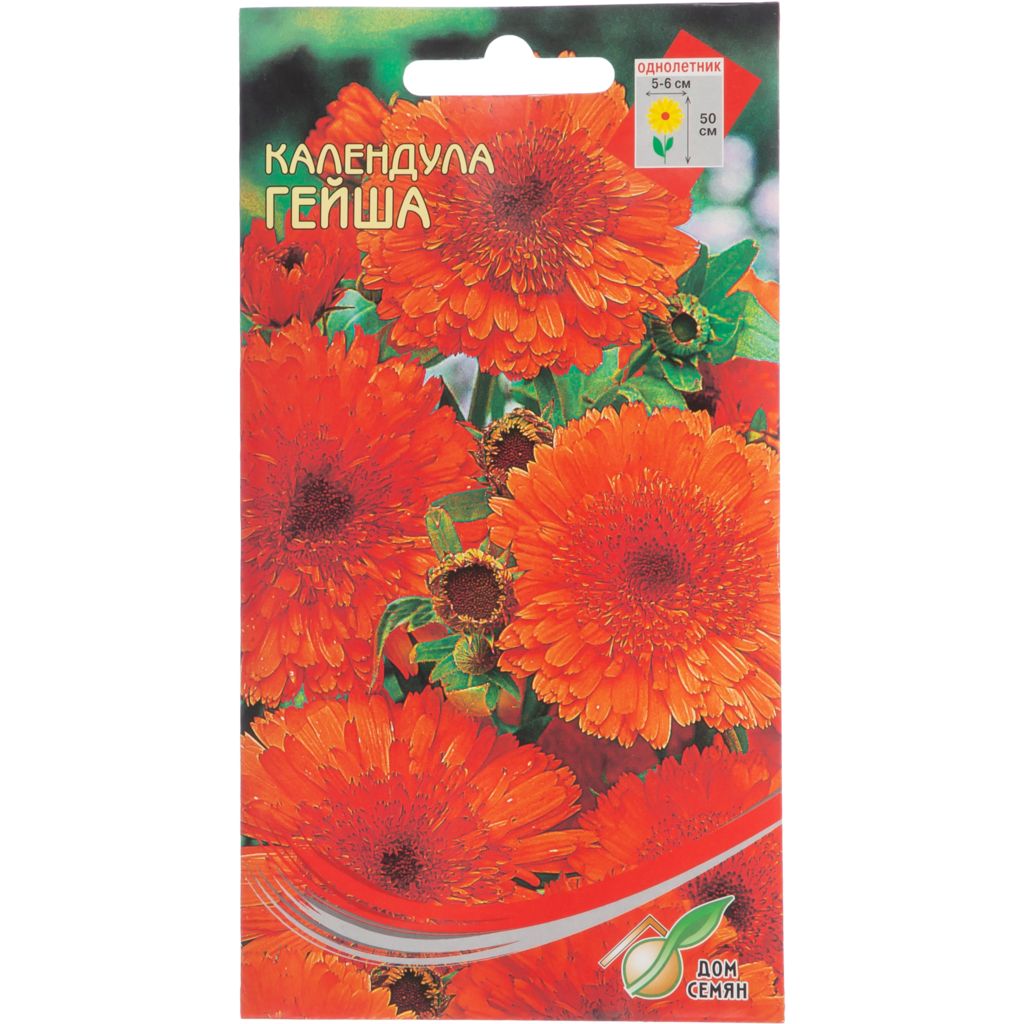 

Семена календула Дом семян Гейша 46212 1 уп., Гейша