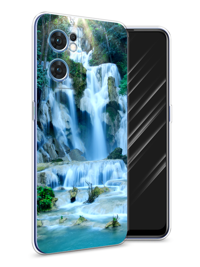 

Чехол Awog на Oppo Find X5 Lite "Водопад 8", Разноцветный, 259850-4