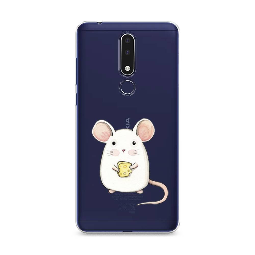 

Чехол Awog на Nokia 3.1 Plus / Нокиа 3.1 Plus "Мышка", Белый;розовый;прозрачный, 122850-1